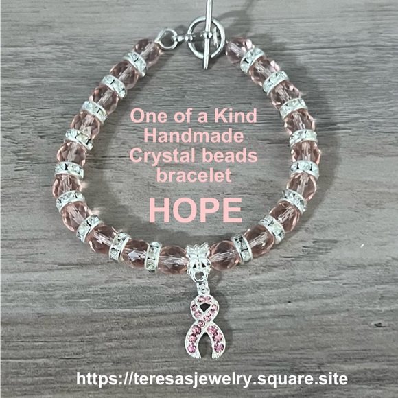 Breast cancer awareness bracelet - Picture 1 of 1